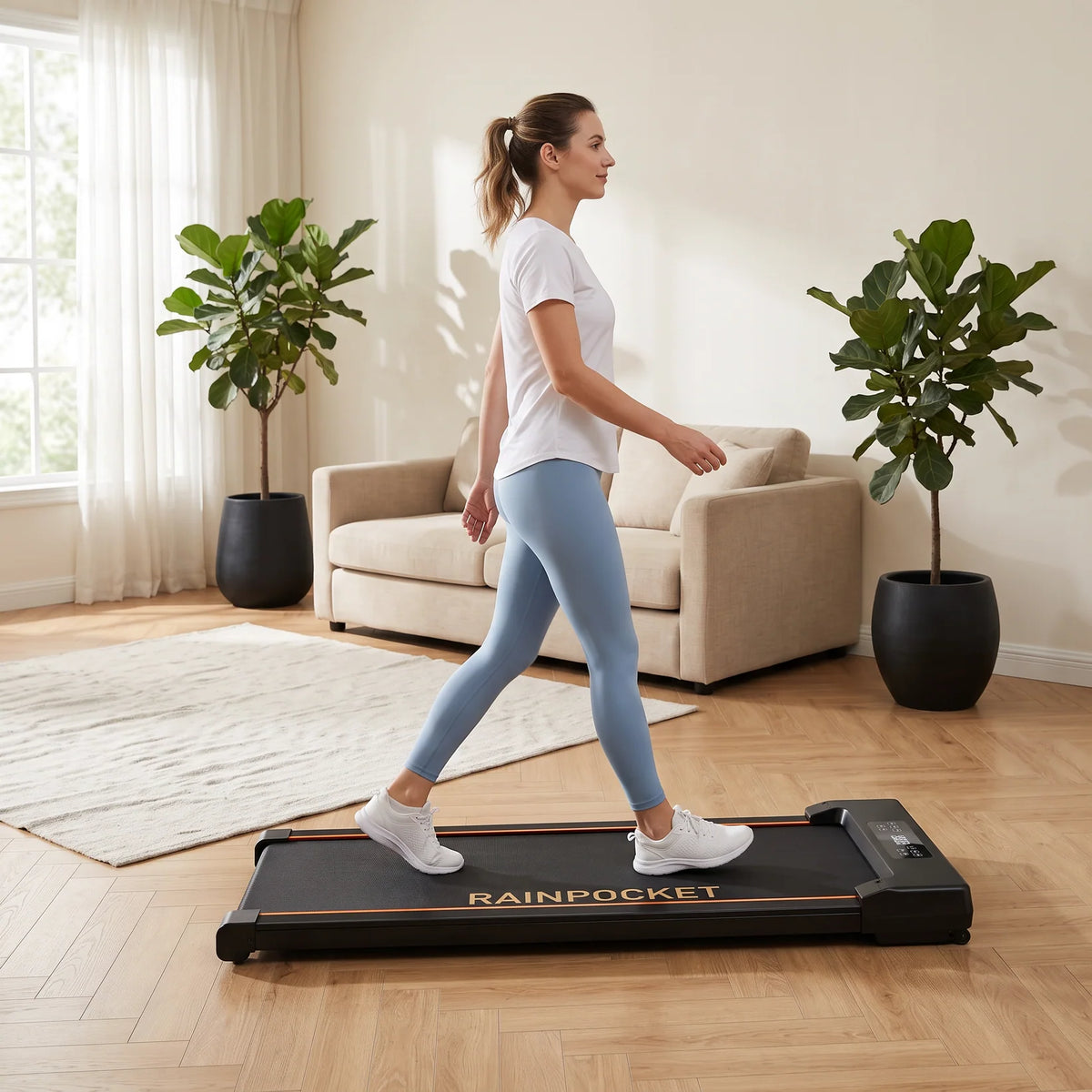 Tapis de marche ultra-plat