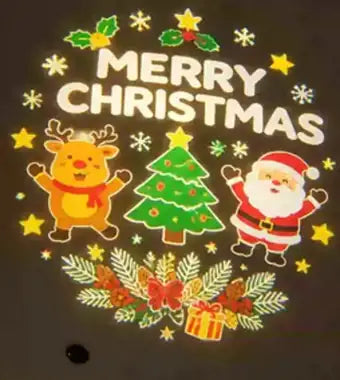 Motif Merry Christmas