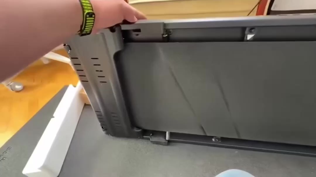 Vidéo du tapis de marche en action